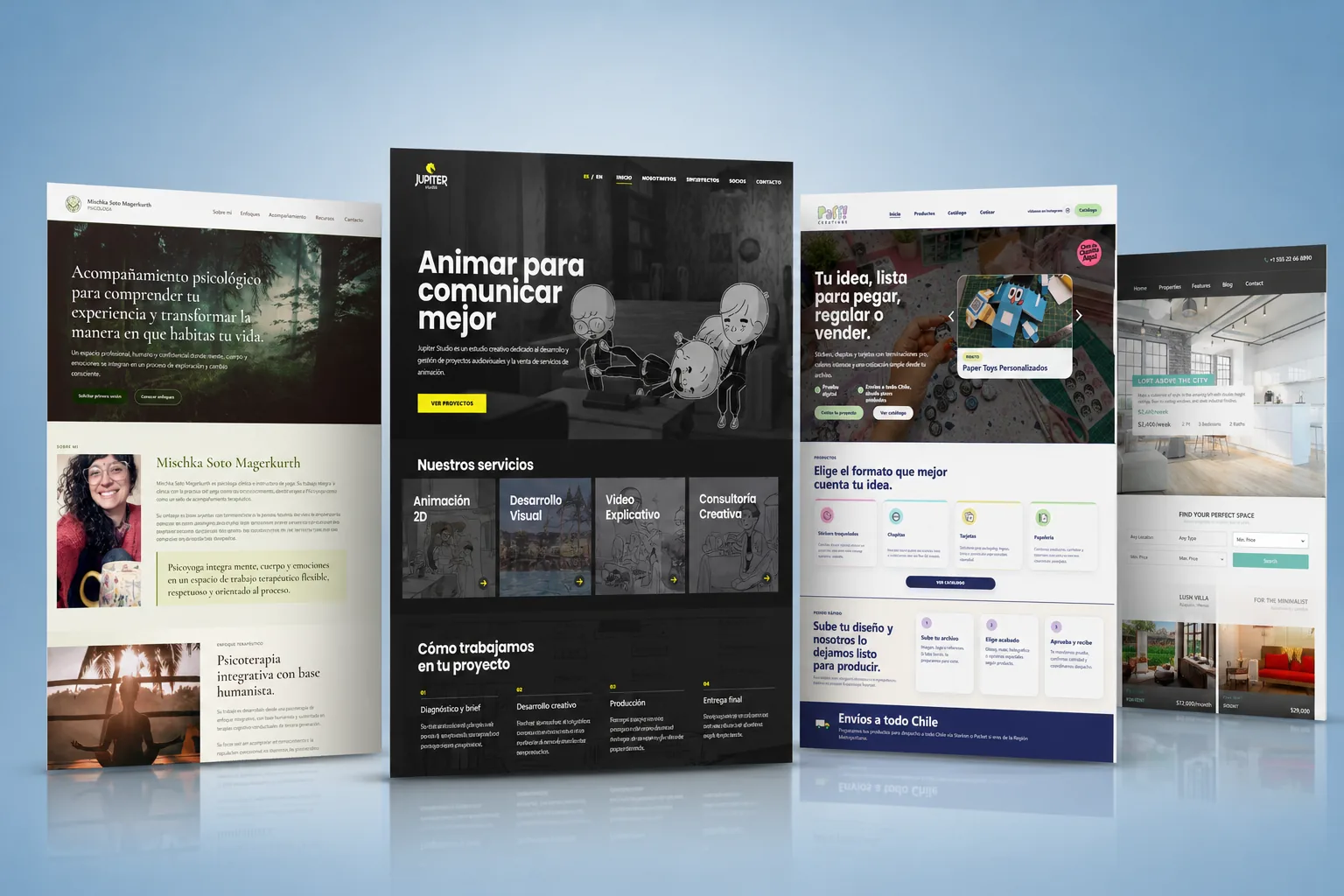 Presentaci&oacute;n de sitio web